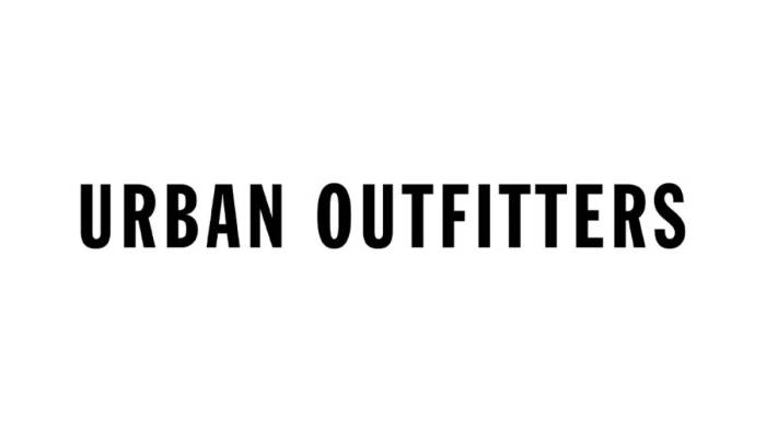 Logo for Urban Outfitters in Herald Square.